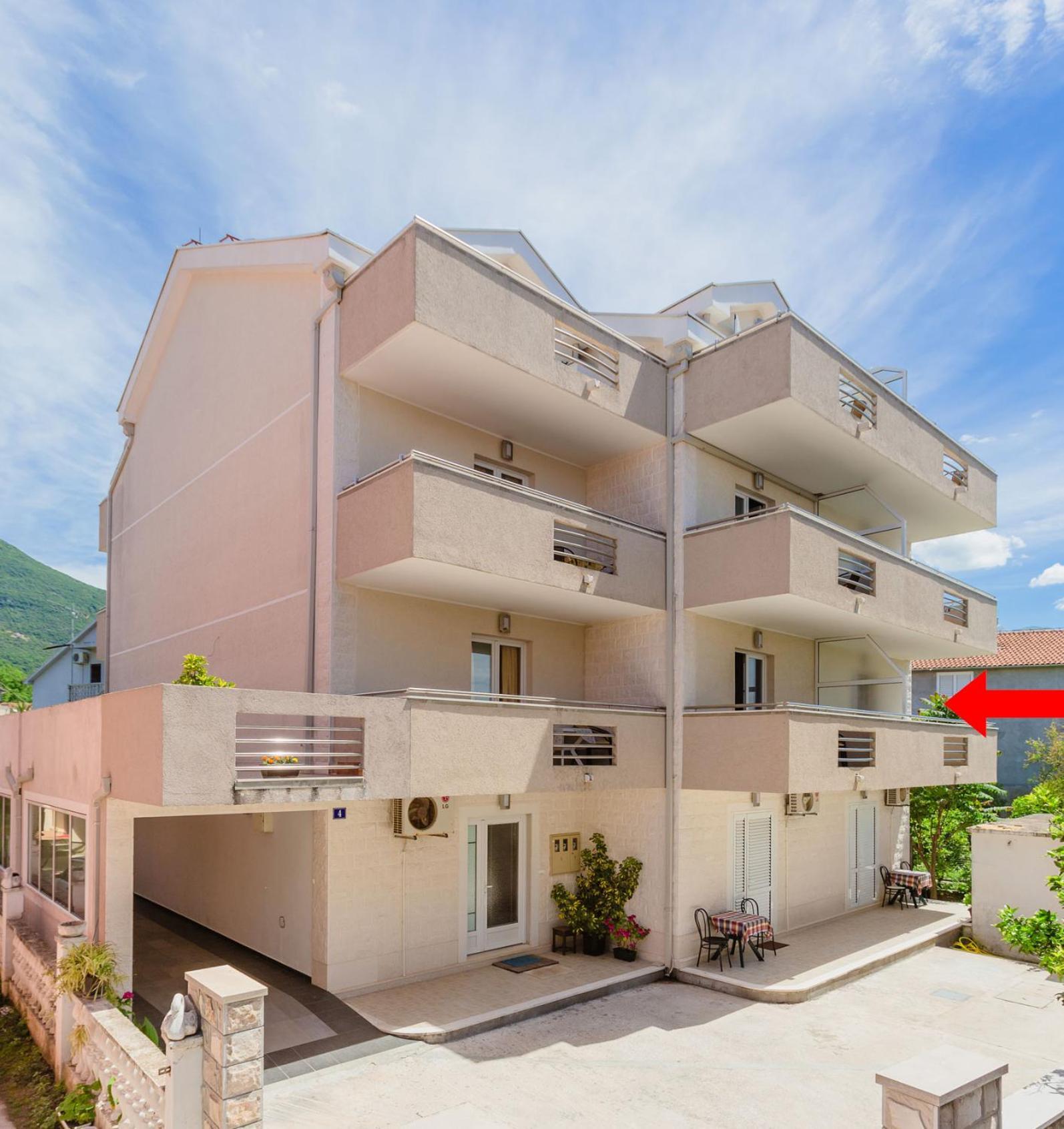 Rosic Apartments Tivat Kültér fotó